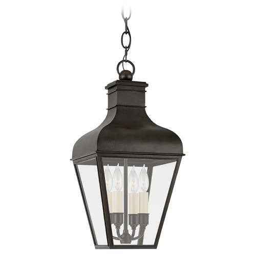 Chapman & Myers Fremont Lantern in French Rust by Visual Comfort Signature