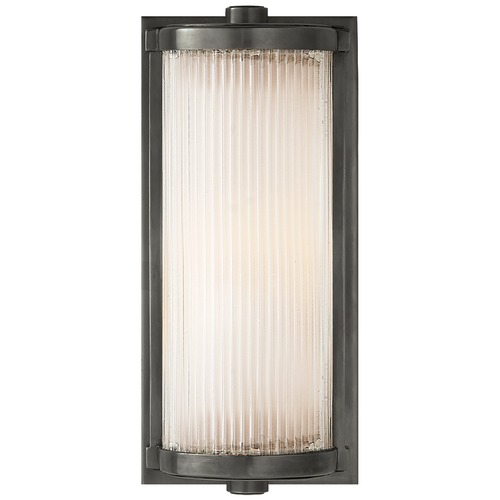 Thomas OBrien Dresser Glass Rod Light in Bronze by Visual Comfort Signature