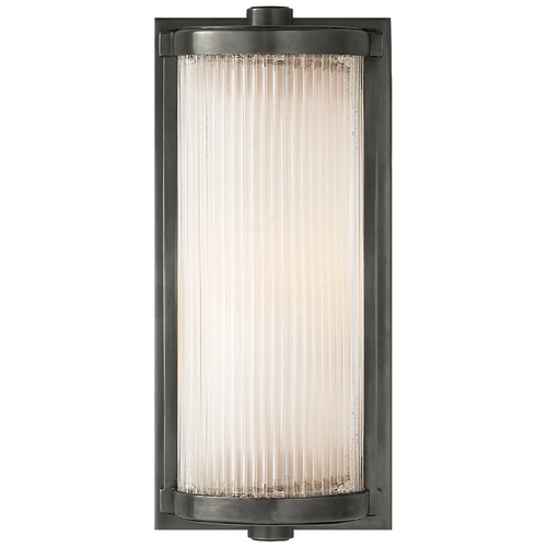 Visual Comfort Signature Collection Thomas OBrien Dresser Glass Rod Light in Bronze by Visual Comfort Signature TOB2140BZFG