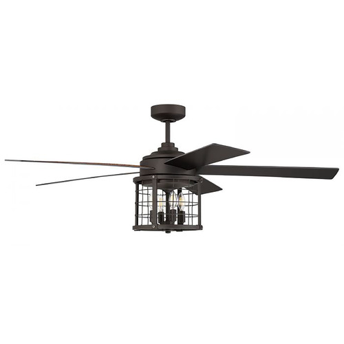 Craftmade Lighting Nicolas 56-Inch LED Fan in Espresso by Craftmade Lighting NIC56ESP5