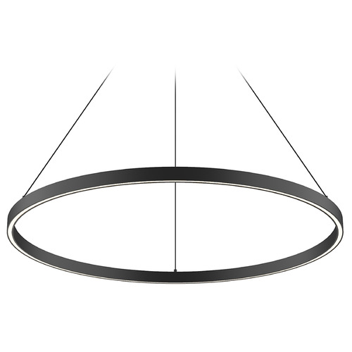 Kuzco Lighting Cerchio Black LED Pendant by Kuzco Lighting PD87732-BK