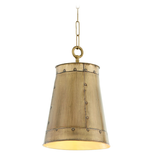 Quorum Lighting Artisan Brass Pendant with by Quorum Lighting 87-1-75