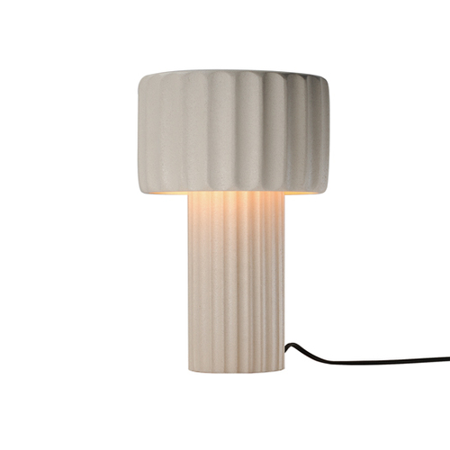 Delphi LED Concrete Table Lamp in Sandstone by ET2 Lighting