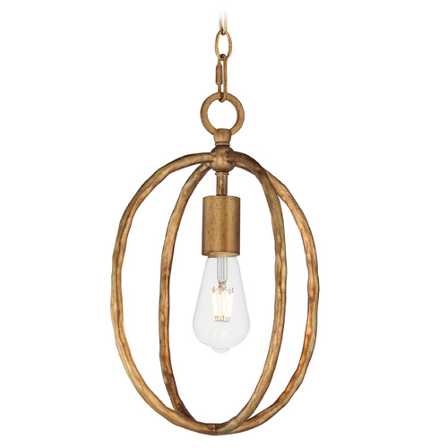 Maxim Lighting Martel Etruscan Gold Mini-Pendant Light