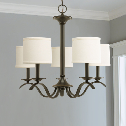 Inspire 22.81-Inch Chandelier in Antique Bronze by Progress Lighting