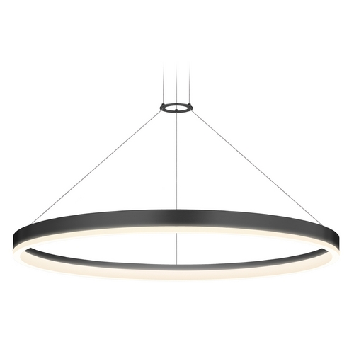 Sonneman Lighting Modern LED Pendant Satin Black by Sonneman Lighting 2317.25