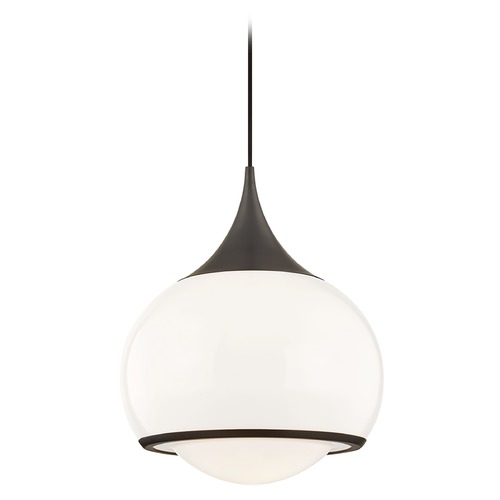 Mitzi by Hudson Valley Mitzi By Hudson Valley Reese Old Bronze Pendant Light with Bowl / Dome Shade H281701L-OB
