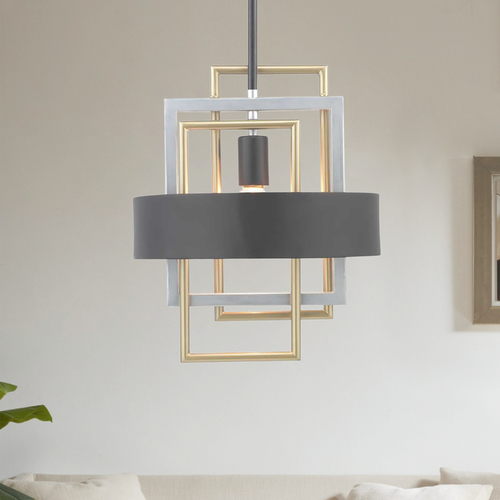 Adagio Black Pendant by Progress Lighting