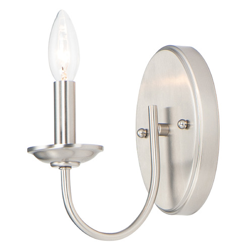 Maxim Lighting Logan Satin Nickel Sconce