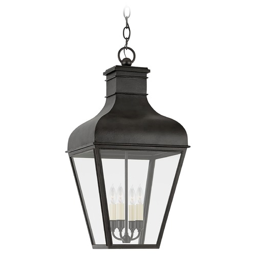 Chapman & Myers Fremont Lantern in French Rust by Visual Comfort Signature
