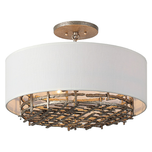 Cameo Campagne Luxe Semi-Flush Mount by Savoy House