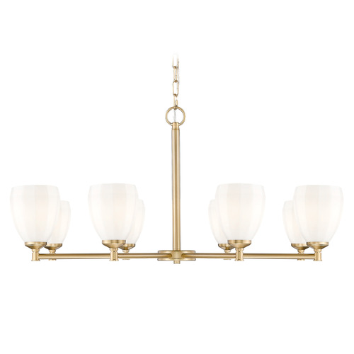 Z-Lite Z-Lite Oren Modern Gold Chandelier 7004-8MGLD