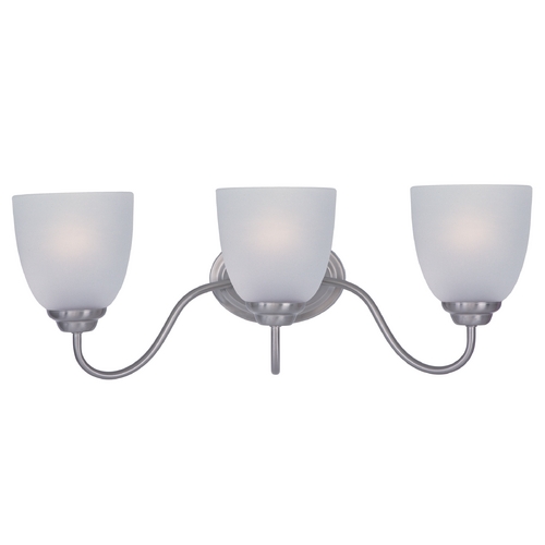 Stefan Satin Nickel Bathroom Light by Maxim Lighting