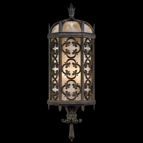 Fine Art Lamps Fine Art Lamps Costa Del Sol Marbella Wrought Iron Outdoor Wall Light 329681ST