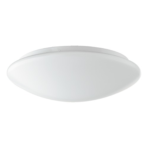 White LED Flush Mount by Quorum Lighting