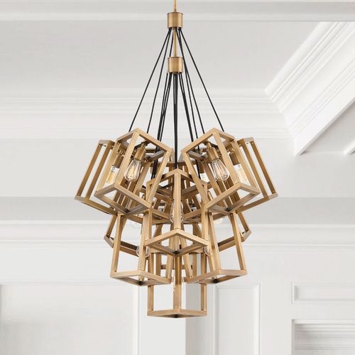 Ensemble 32.50-Inch Pendant in Brushed Bronze by Fredrick Ramond