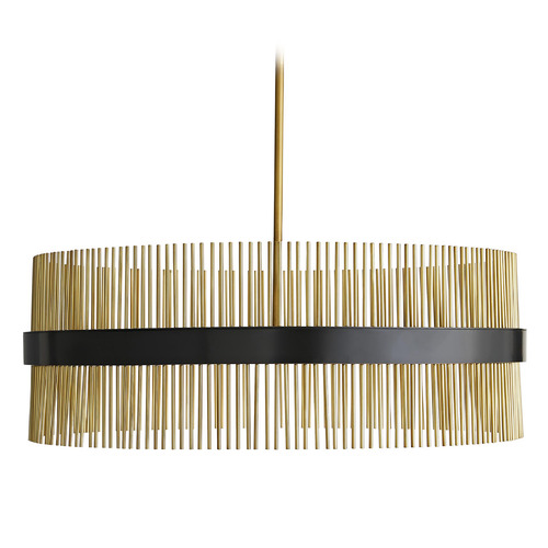 Arteriors Home Lighting Hozier Chandelier in Antique Brass & Bronze by Arteriors Home 89093