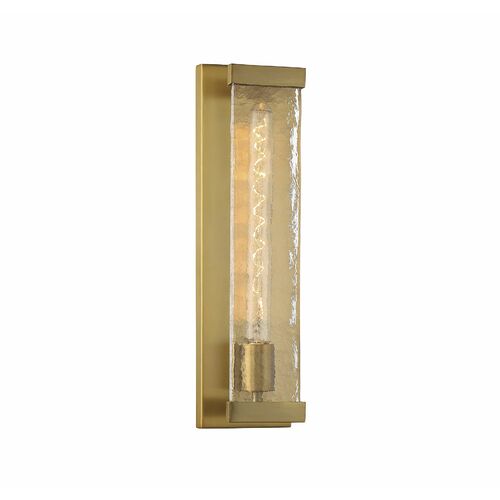 Alberta 17-Inch Sconce in Warm Brass by Savoy House