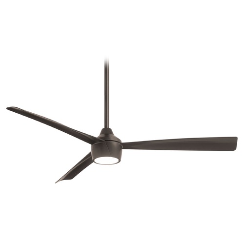 Skinnie 56-Inch Wet LED Fan in Oil Rubbed Bronze by Minka Aire