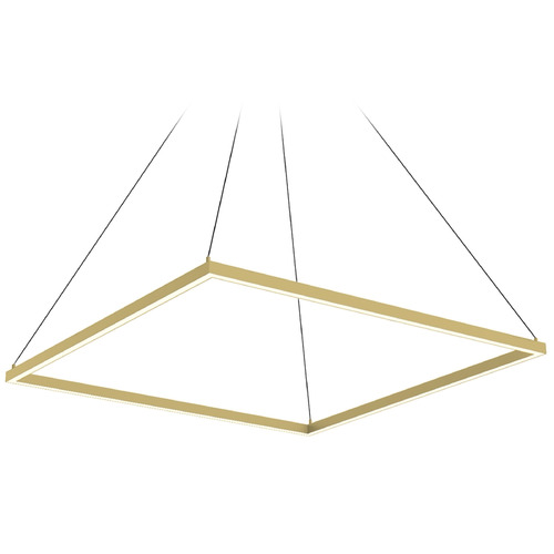 Kuzco Lighting Piazza Brushed Gold LED Pendant by Kuzco Lighting PD88136-BG