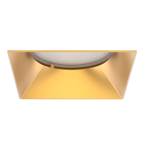 Aether Atomic Square Trim in Gold with 3&4-Inch Aperture by WACby WAC Lighting