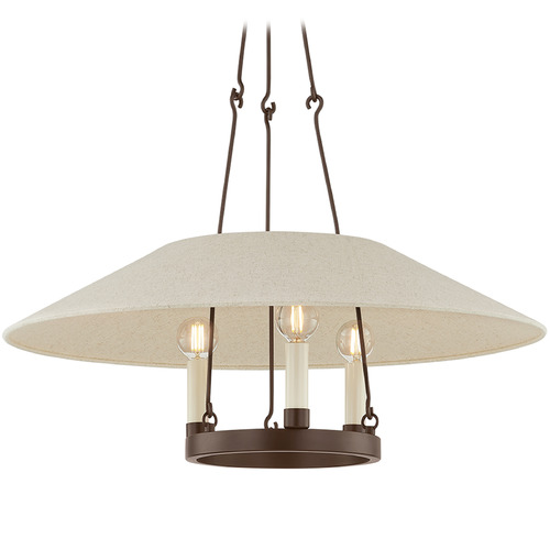 Troy Lighting Lauren Liess Archive Bronze LED Chandelier