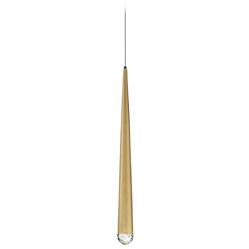 Cascade Aged Brass LED Mini Pendant by Modern Forms
