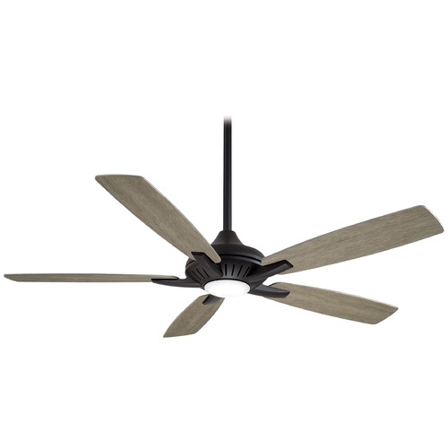 Dyno 52-Inch LED Ceiling Fan in Coal by Minka Aire