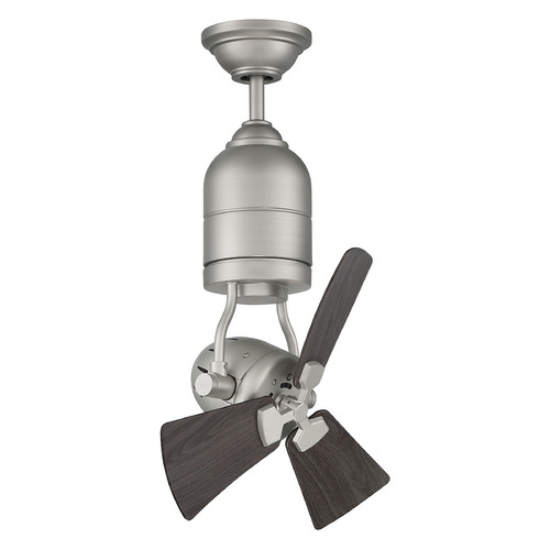 Bellows Uno Brushed Polished Nickel Ceiling Fan by Craftmade Lighting