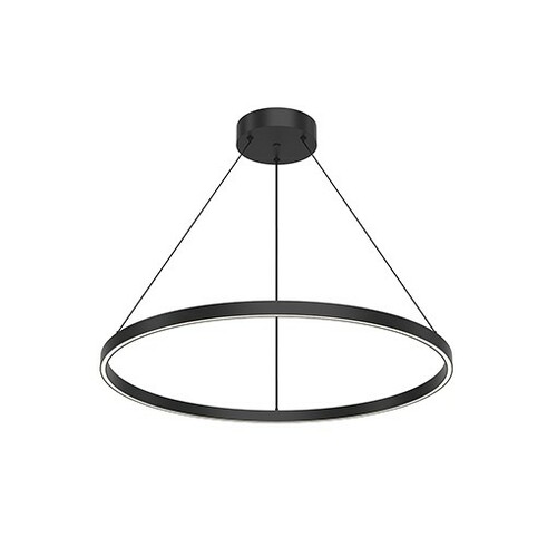 Kuzco Lighting Cerchio Black LED Pendant by Kuzco Lighting PD87132-BK