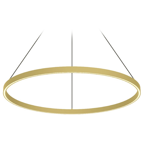 Kuzco Lighting Cerchio Brushed Gold LED Pendant by Kuzco Lighting PD87732-BG