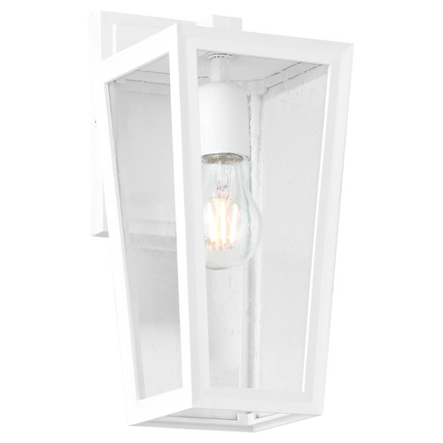 Bravo White Outdoor Wall Light by Quorum Lighting