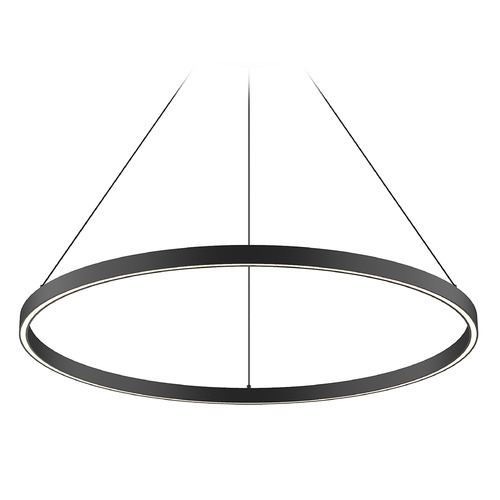 Kuzco Lighting Kuzco Lighting Cerchio Black LED Pendant Light PD87732-BK-UNV-010