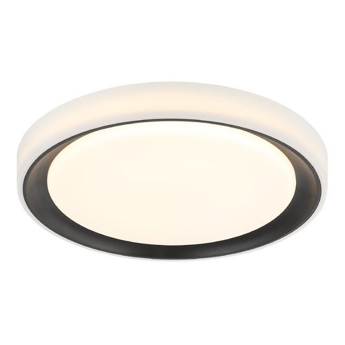 Matteo Lighting Oculus Black LED Flushmount Light