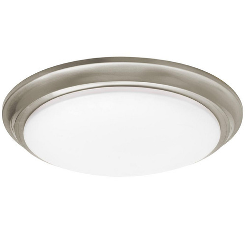 AFX Lighting Afx Lighting Baron Satin Nickel LED Flushmount Light BRNF14LAJD1SN