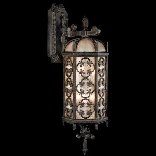 Fine Art Lamps Costa Del Sol Marbella Wrought Iron Outdoor Wall Light