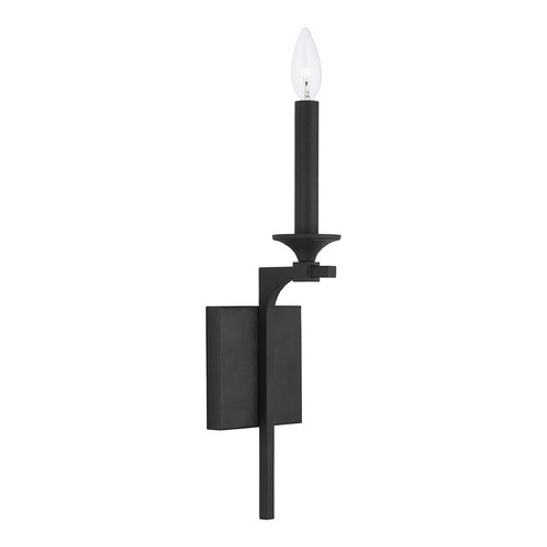 Capital Lighting Clint Black Iron Sconce by Capital Lighting 637311BI