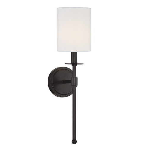 20-Inch High Wall Sconce in Oil Rubbed Bronze by Meridian