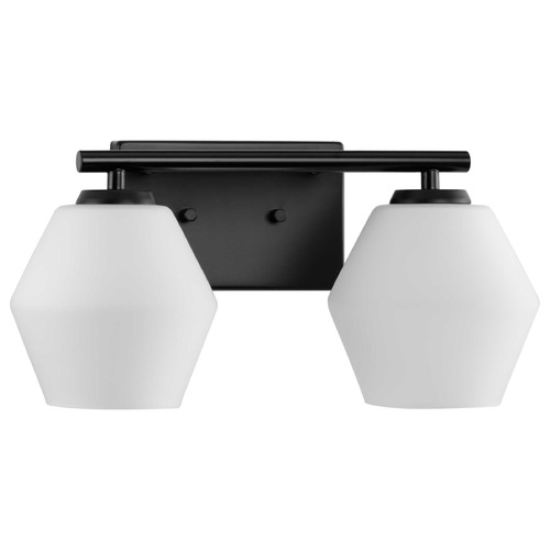 Progress Lighting Progress Lighting Safford 2-Light Matte Black Vanity Light P300431-31M