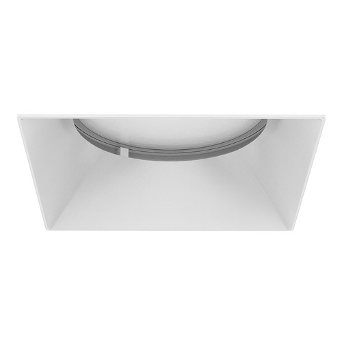 Aether Atomic Square Trim in White with 3&4-Inch Aperture by WACby WAC Lighting