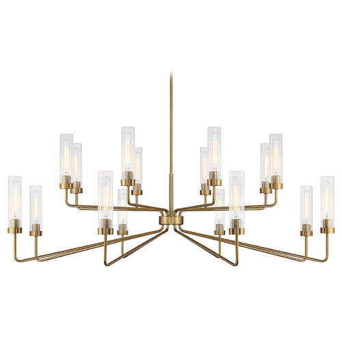 Baker Warm Brass Chandelierby Savoy House