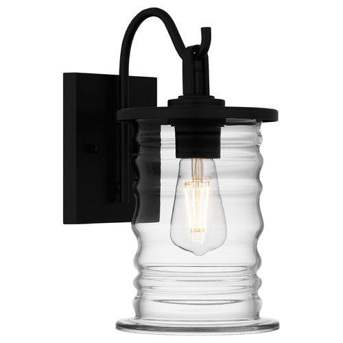 Quoizel Lighting Noland Matte Black Outdoor Wall Light
