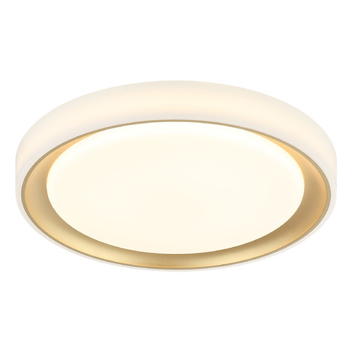 Matteo Lighting Oculus Gold LED Flushmount Light