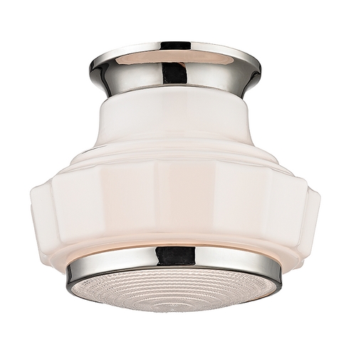 Hudson Valley Lighting Odessa Flush Mount in Polished Nickel by Hudson Valley Lighting 3809F-PN