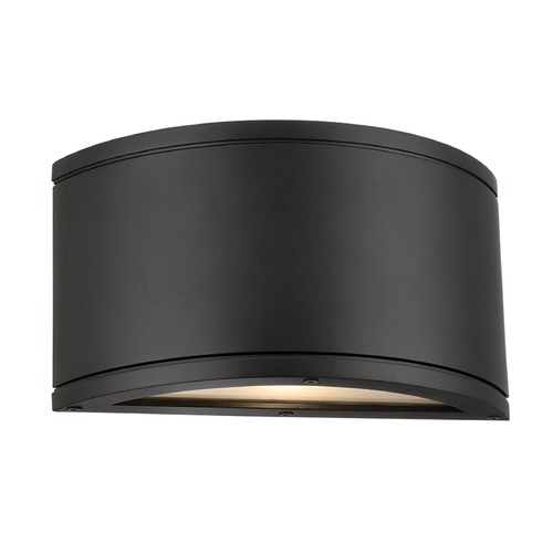 Tube Black LED Outdoor Wall Light by WAC Lighting