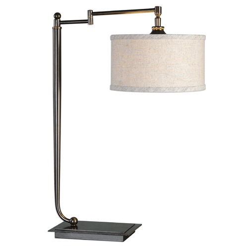 Uttermost Lighting Uttermost Lamine Dark Bronze Desk Lamp 29206-1