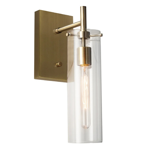 Adesso Home Dalton Antique Brass Wall Lamp