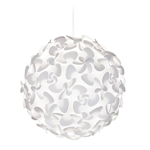 UMAGE UMAGE White Plug-In Swag Pendant Light with Globe Shade 2064_4009