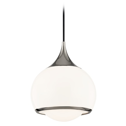 Reese Polished Nickel Pendant by Mitzi by Hudson Valley