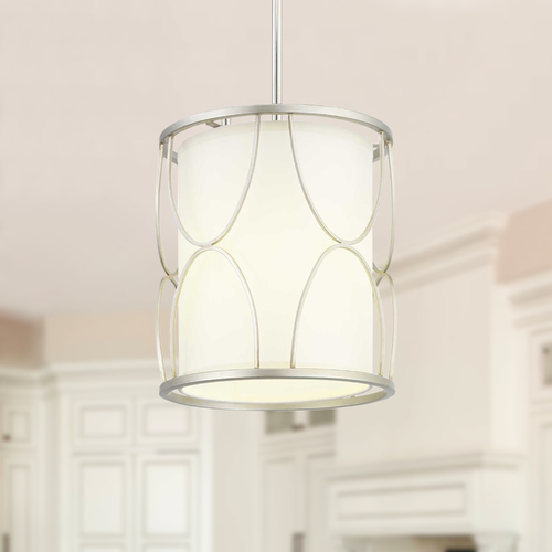 Progress Lighting Landree Silver Ridge Pendant by Progress Lighting P500176-134